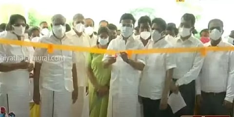 மதுரை தோப்பூரில் புதிய கொரோனா சிகிச்சை மையம் திறப்பு