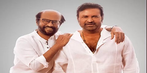 `நண்பேன்டா` : நெருங்கிய நண்பர் மோகன் பாபுவுடன் ரஜினிகாந்த்! வைரலாகும் புகைப்படங்கள்