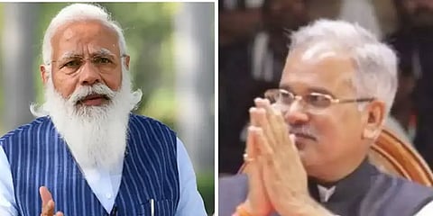 "செலவு செய்வது நாங்கள்தானே!'- தடுப்பூசி சான்றிதழிலில் மோடி படத்தை அகற்றிய சத்தீஸ்கர் அரசு