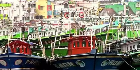 கன்னியாகுமரியில் விடிய விடிய பெய்த கனமழை: கடலுக்குச் செல்லாத மீனவர்கள்