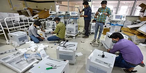 ராஜஸ்தான்: பயன்படுத்த முடியாத நிலையில் பிஎம் கேர் நிதியின் 592 வென்டிலேட்டர்கள்