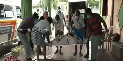 ’நாளொன்றுக்கு 15 மணி நேரம்’- தஞ்சை மாநகராட்சி மயானத்தில் தொடர்ந்து எரியூட்டப்படும் உடல்கள்