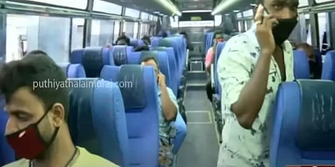 இரவு 11.45 மணிக்கு சென்னையில் இருந்து கடைசிப் பேருந்து