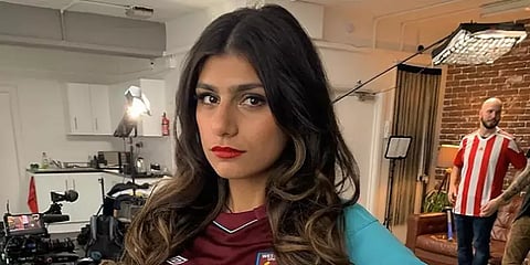 டிக்டாக் கணக்கை தடை செய்த பாகிஸ்தான் அரசு - மாற்று வழியில் மியா கலீஃபா பதிலடி!