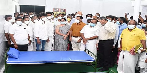 கோவை: உதயநிதி ஸ்டாலின் திறந்துவைத்தும் பயன்பாட்டிற்கு வராத கொரோனா சிகிச்சை மையம்