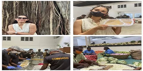 அரசு சுகாதாரப் பணியாளர்களுக்கு உணவு வழங்க நிதி திரட்டும் நடிகை ஆண்ட்ரியா!