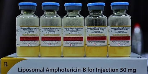 கருப்பு பூஞ்சை மருந்து: தமிழகத்திற்கு 1,790; மகாராஷ்டிராவிற்கு 18,140 குப்பிகள் ஒதுக்கீடு