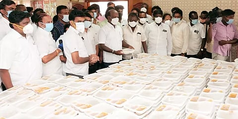 வீட்டுத் தனிமையில் இருக்கும் கொரோனா நோயாளிகளுக்கு 3 வேளை உணவு - மா.சுப்பிரமணியன் ஏற்பாடு