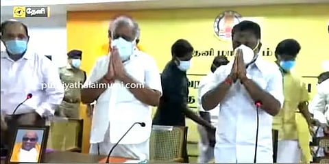 அரசு நிகழ்ச்சிகளில் தவறாமல் பங்கேற்கும் அதிமுக ஒருங்கிணைப்பாளர் ஓ.பன்னீர் செல்வம்