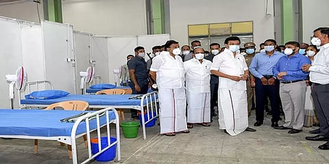 திருப்பூர்: கார் ஆம்புலன்ஸ் திட்டத்தை தொடங்கிவைத்தார் முதல்வர் ஸ்டாலின்