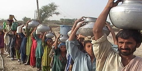 பாகிஸ்தான்: 60 ஆண்டுகளில் 'மிக மோசமான' நீர் பற்றாக்குறையை எதிர்கொள்ளும் சிந்து மாகாணம்