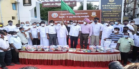 வீடுகளுக்கே சென்று வாகனங்கள் மூலம் மளிகை பொருட்கள் விற்பனை: அமைச்சர்கள் தொடங்கி்வைப்பு