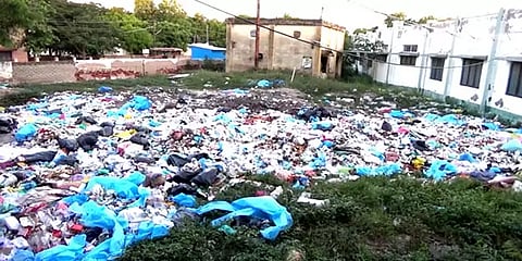 விருதுநகர்: அரசு மருத்துவமனை வளாகத்தில் கொட்டப்படும் மருத்துவ கழிவுகளை அகற்ற கோரிக்கை