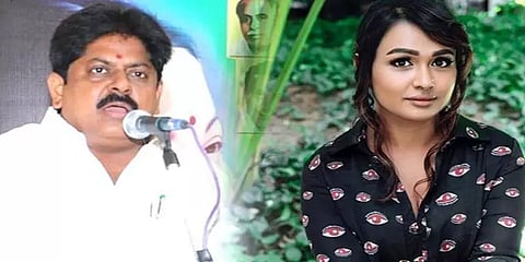 ராமநாதபுரம்: வாழ்க்கையை சிதைப்பதாக நடிகை சாந்தினி மீது முன்னாள் அமைச்சரின் மனைவி புகார்