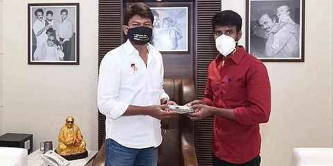 கொரோனா பேரிடர்: முதல்வர் நிவாரண நிதிக்கு ரூ.10 லட்சம் வழங்கிய நடிகர் சூரி