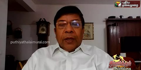 துளிர்க்கும் நம்பிக்கை: ஓய்வுபெற்ற ஐஏஎஸ் அதிகாரி பாலசந்திரன் ரூ.50,000 நிதியுதவி