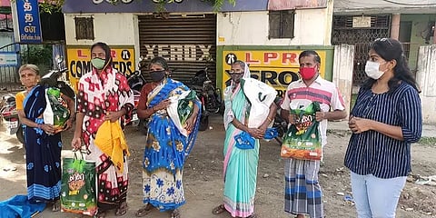 துளிர்க்கும் நம்பிக்கை: உணவின்றி தவித்தவர்களுக்கு உதவிய 'பூம்', 'அஸ்வின்ஸ்' அமைப்புகள்