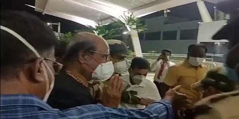 மருத்துவ பரிசோதனைக்காக அமெரிக்கா புறப்பட்டார் நடிகர் ரஜினிகாந்த்