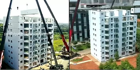 ப்ரி பேப்ரிகேசன் முறையில் 28 மணிநேரத்தல் கட்டப்பட்ட 10 மாடி கட்டடம்: சீன நிறுவனம் சாதனை