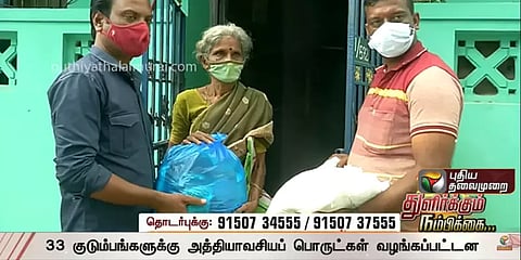 துளிர்க்கும் நம்பிக்கை: லாரி ஓட்டுநருக்கு உதவிய காங்கிரஸ் நிர்வாகி