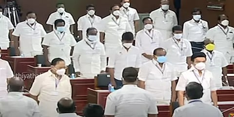 முன்னாள் உறுப்பினர்கள், பிரபலங்கள் மறைவுக்கு பேரவையில் இரங்கல்