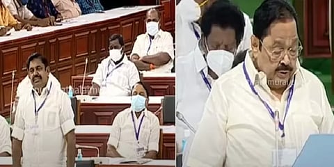 டாஸ்மாக் திறப்பு: திமுக - அதிமுக இடையே சட்டப் பேரவையில் காரசார விவாதம்