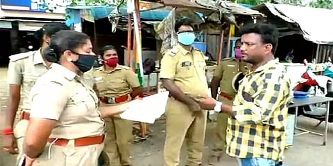 "தண்ணியில்லா காட்டிற்கு மாற்றிவிடுவேன்" - பெண் ஆய்வாளரை மிரட்டிய போதை ஆசாமி