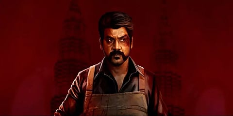 வெற்றிமாறன் கதையில் ராகவா லாரன்ஸ் - மிரட்டும் ’அதிகாரம்’ ஃபர்ஸ்ட் லுக் போஸ்டர்