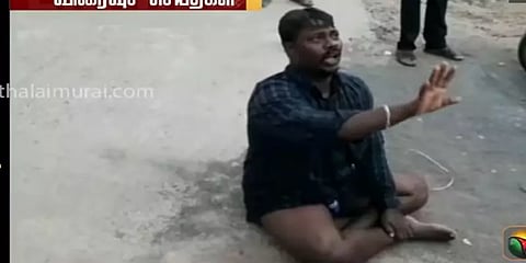 உளுந்தூர்பேட்டை: மதுபோதையில் பேருந்து கண்ணாடியை உடைத்த நபர் கைது