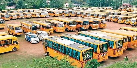 இயக்கப்படாமல் உள்ள வாகனங்களுக்கு வரிவிலக்கு: தனியார் பள்ளிகள் கூட்டமைப்பு கோரிக்கை