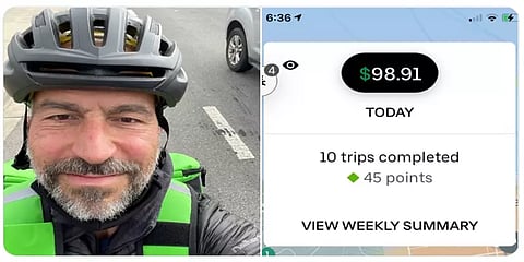 உபர் ஈட்ஸ் மூலம் உணவு டெலிவரி செய்த உபர் தலைமை செயல் அதிகாரி