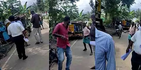 நீலகிரி: கொரோனா பாதித்தவர்களை சிகிச்சைக்கு அழைத்தபோது அரிவாளை காட்டி மிரட்டல்