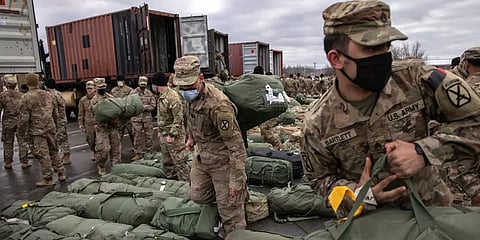 ஆப்கானிஸ்தானில் இருந்து வெளியேறிய அமெரிக்க படைகள்