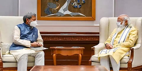 4 மாதங்களில் பதவியை ராஜினாமா செய்த உத்தராகண்ட் முதல்வர் தீரத் சிங் ராவத்