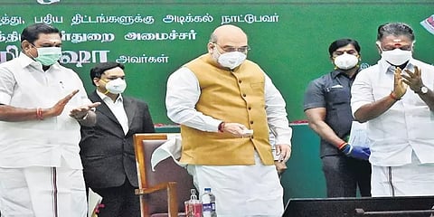 அதிமுகவை ‘அமித்ஷா திமுக’ என மாற்றிக்கொள்ளலாம்: ஓபிஎஸ்ஸின் ‘ஒன்றிய’ அறிக்கைக்கு திமுக பதில்