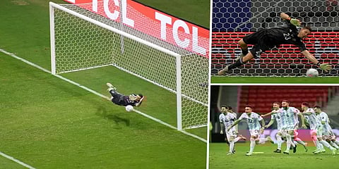 கோபா அமெரிக்கா: பரபரப்பான அரையிறுதியில் 'பெனால்டி ஷூட் அவுட்'டில் அர்ஜென்டினா வெற்றி