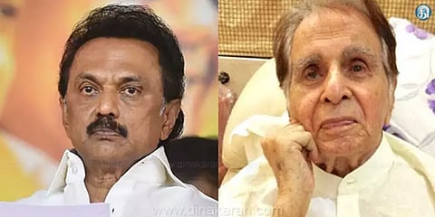 நடிகர் திலீப் குமார் மறைவு இந்திய சமூகத்திற்கு பேரிழப்பு: தமிழ்நாடு முதலமைச்சர் ஸ்டாலின்