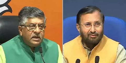 வயது மட்டுமே காரணமா? - பிரகாஷ் ஜவடேகர், ரவிசங்கர் பிரசாத் ராஜினாமா பின்னணி