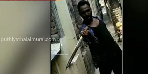 சென்னை: கே.ஜி.எஃப். திரைப்பட வசனத்துடன் பட்டாக் கத்தியை சுழற்றி வீடியோ - இருவர் கைது