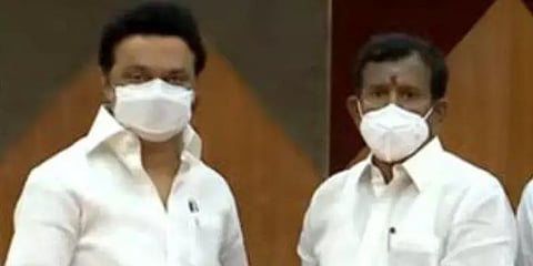 திமுகவில் இணைந்தார் அதிமுக முன்னாள் அமைச்சர் தோப்பு வெங்கடாசலம்