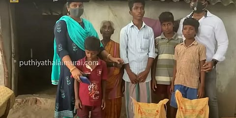 பெற்றோரை இழந்து தவிக்கும் 4 பிள்ளைகள்: 'புதிய தலைமுறை' செய்தியால் குவியும் உதவிகள்