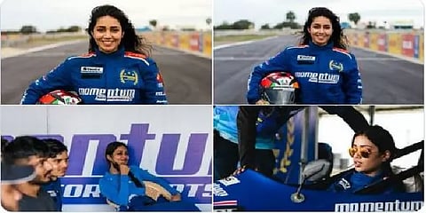’நிஜத்திலும் துணிச்சலானவர்’: ஃபார்முலா ரேஸ் கார் பயிற்சியை முடித்த நடிகை நிவேதா பெத்துராஜ்
