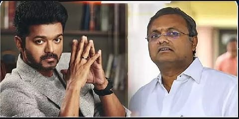 வரி குறைப்பு கேட்பது குடிமக்களின் உரிமை; விஜய்க்கு ஆதரவாக கார்த்தி சிதம்பரம் கருத்து