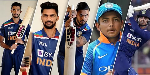 இலங்கையில் கொடிநாட்ட காத்திருக்கும் இந்திய அணியின் 5 இளம் பேட்ஸ்மேன்கள்