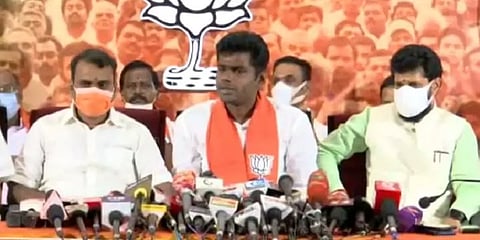 ’’கொங்குநாடு’’ எனக்குறிப்பிட்டது தட்டச்சுப் பிழையே: சர்ச்சைக்கு எல்.முருகன் முற்றுப்புள்ளி