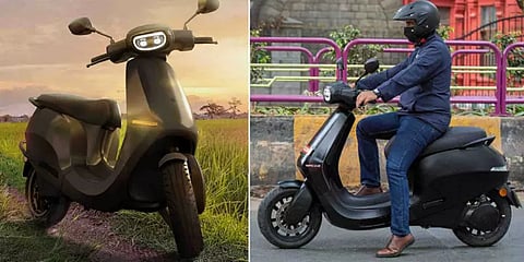 "எலெக்ட்ரிக் ஸ்கூட்டர்களுக்கு 24 மணி நேரத்தில் 1 லட்சம் முன்பதிவு"- ஓலா