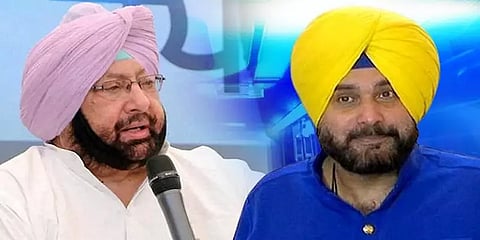 காங். மாநில தலைவராக சித்துவை நியமிக்க பஞ்சாப் முதல்வர் கடும் எதிர்ப்பு