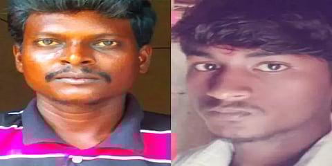 ஹாலோ பிளாக் கற்களுடன் நடுரோட்டில் கவிழ்ந்த டிராக்டர்: விபத்தில் சிக்கி 2 பேர் உயிரிழப்பு