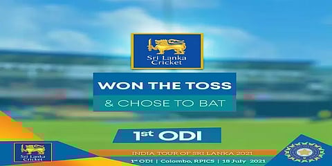இந்தியாவுக்கு எதிரான முதல் ஒருநாள் போட்டி: டாஸ் வென்ற இலங்கை பேட்டிங்