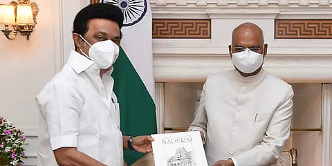 ”சட்டப்பேரவை 100வது ஆண்டு விழாவிற்கு குடியரசு தலைவருக்கு அழைப்பு விடுத்தேன்”-மு.க.ஸ்டாலின்